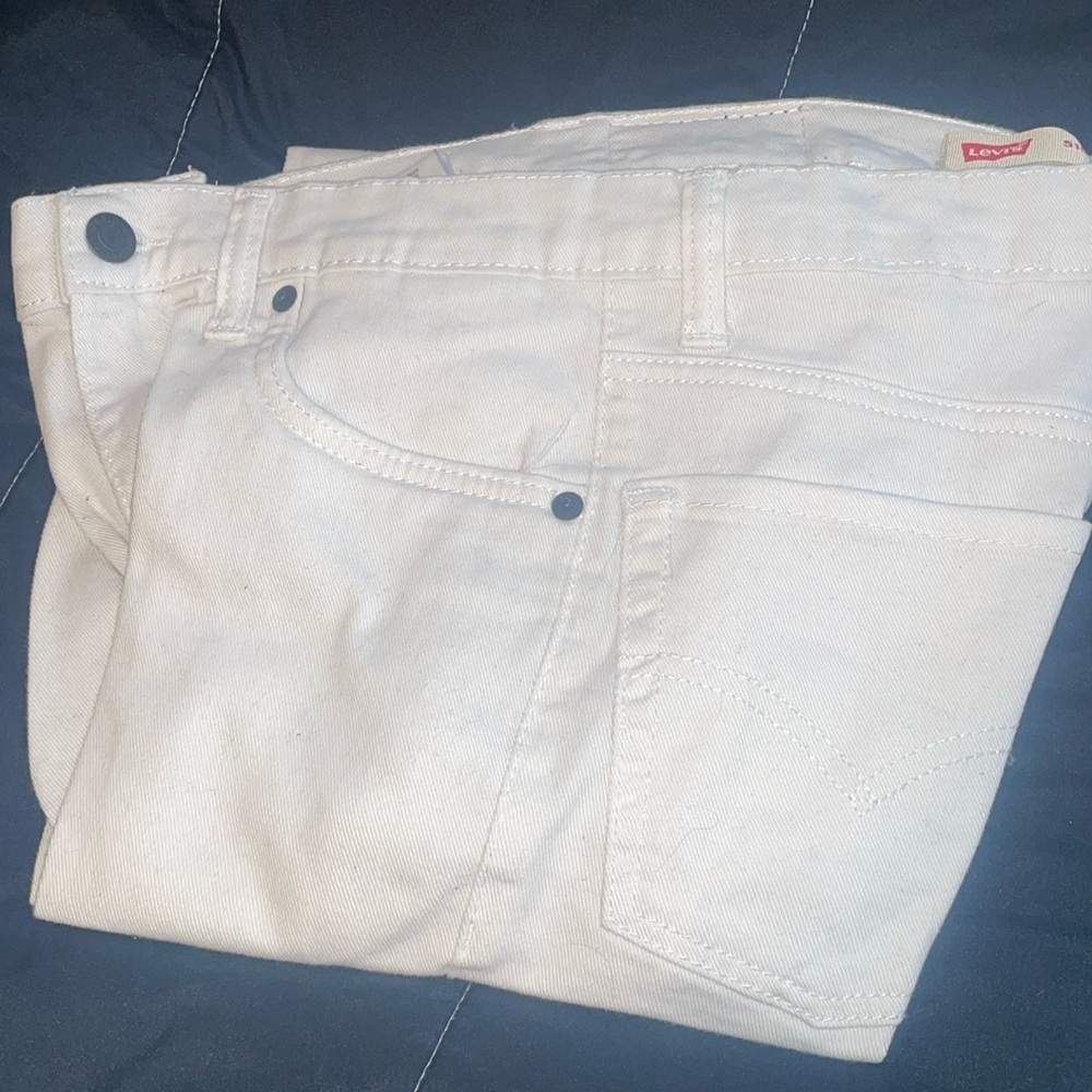 Levi’s 510 Skinny Jeans White Size 28x28/16 Reg